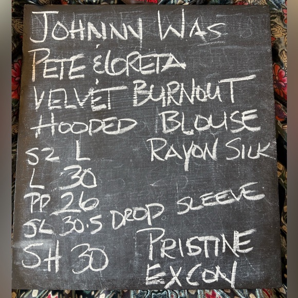 Johnny Was Pete & Greta Marami Velvet Burnout Blouse - Picture 6 of 16